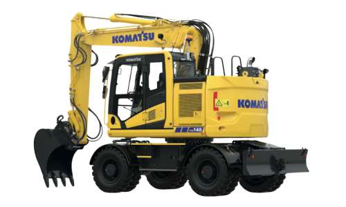 Komatsu 15 Ton Wheeled Excavator